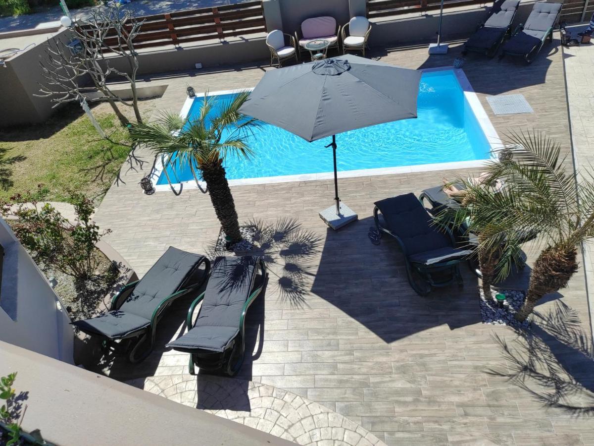 Maia Luxury Pool Villa Afantou Exteriér fotografie