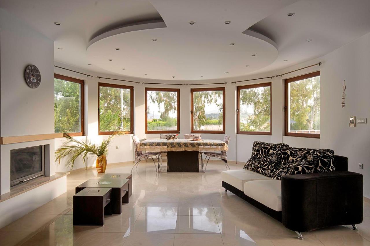 Maia Luxury Pool Villa Afantou Exteriér fotografie