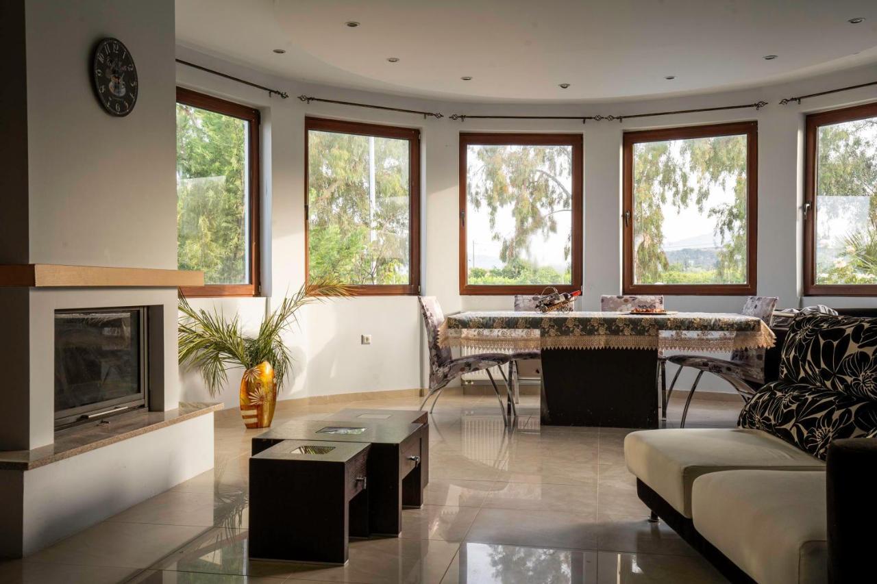 Maia Luxury Pool Villa Afantou Exteriér fotografie